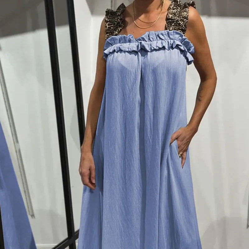 Elpha | Lässiges ärmelloses Kleid mit Taschen