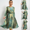 Alma™ | Elegantes vergoldetes Kleid mit Farbverlauf