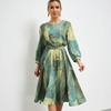 Alma™ | Elegantes vergoldetes Kleid mit Farbverlauf