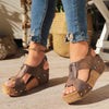 Rike | Neue korrigierende Keil-Sandalen mit offener Spitze