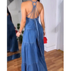 Summer | Elegante Neckholder-Kombi für Damen mit V-Ausschnitt