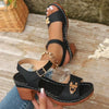 Elke | Sandalen mit Blockabsatz