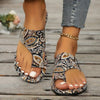 Andrea | Leichte orthopädische flache Sandalen für Damen