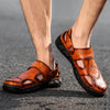Lemuel | Komfortable und luftdurchlässige PU-Ledersandalen für Männer