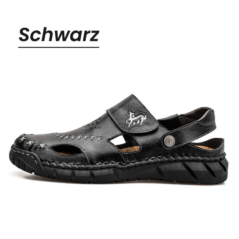 Lemuel | Komfortable und luftdurchlässige PU-Ledersandalen für Männer