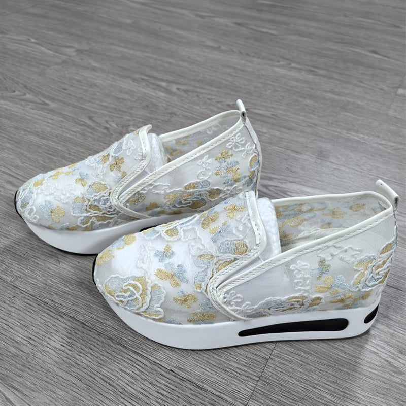 Suzette | Modische Mesh-Schuhe mit dicker, atmungsaktiver Sohle für Damen