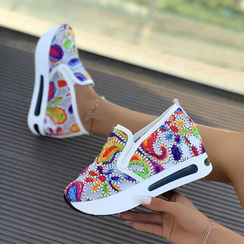 Suzette | Modische Mesh-Schuhe mit dicker, atmungsaktiver Sohle für Damen