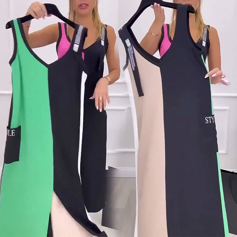 Annalise | Elegantes ärmelloses Strickkleid für Damen