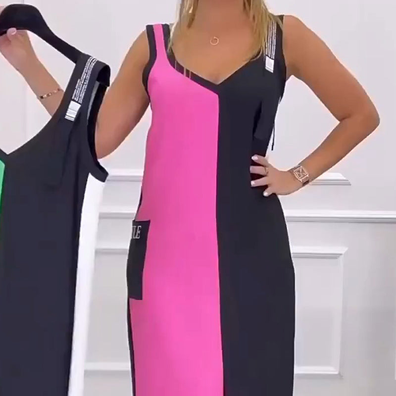 Annalise | Elegantes ärmelloses Strickkleid für Damen