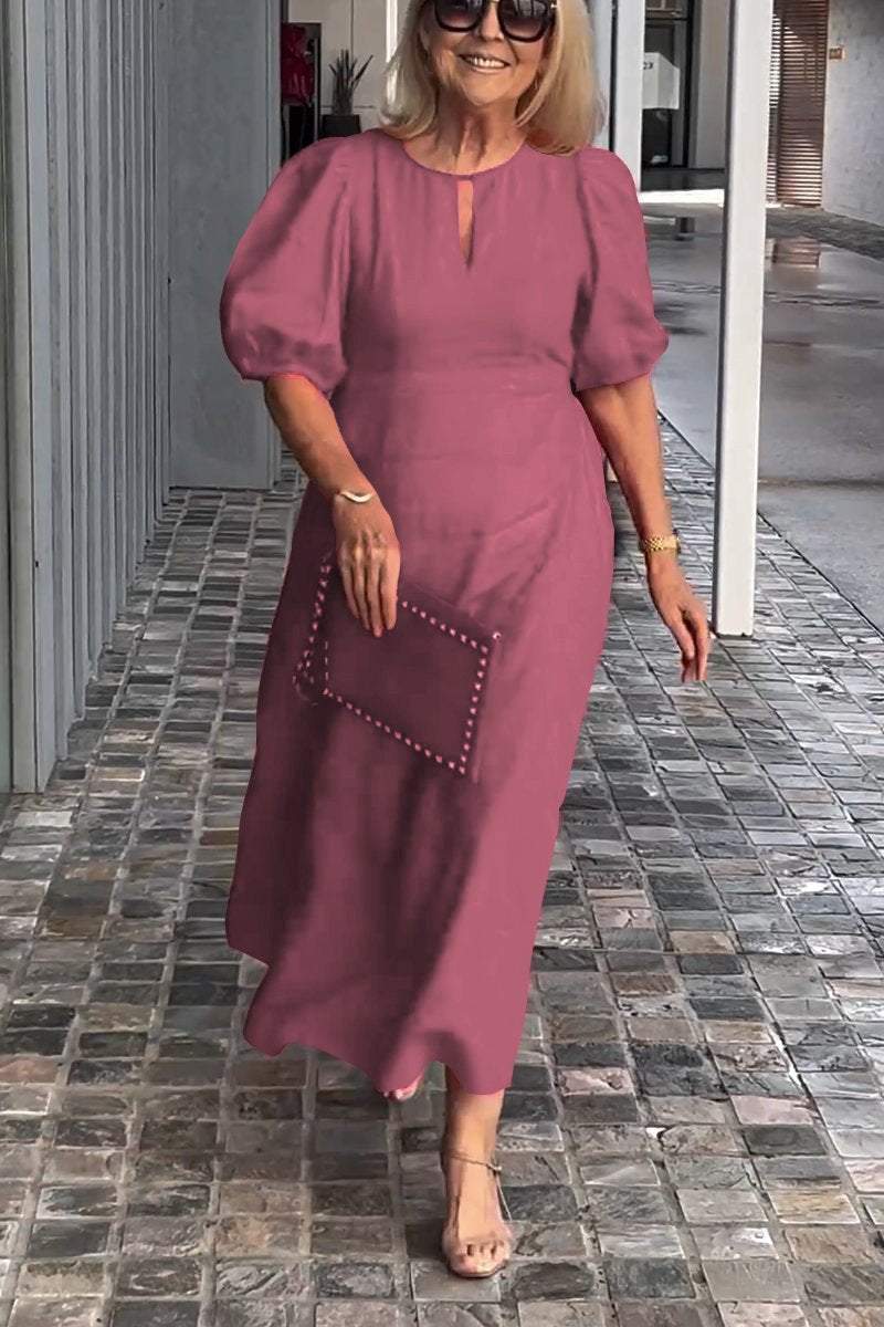 Millie | elegantes Maxikleid, schmeichelnde Passform.