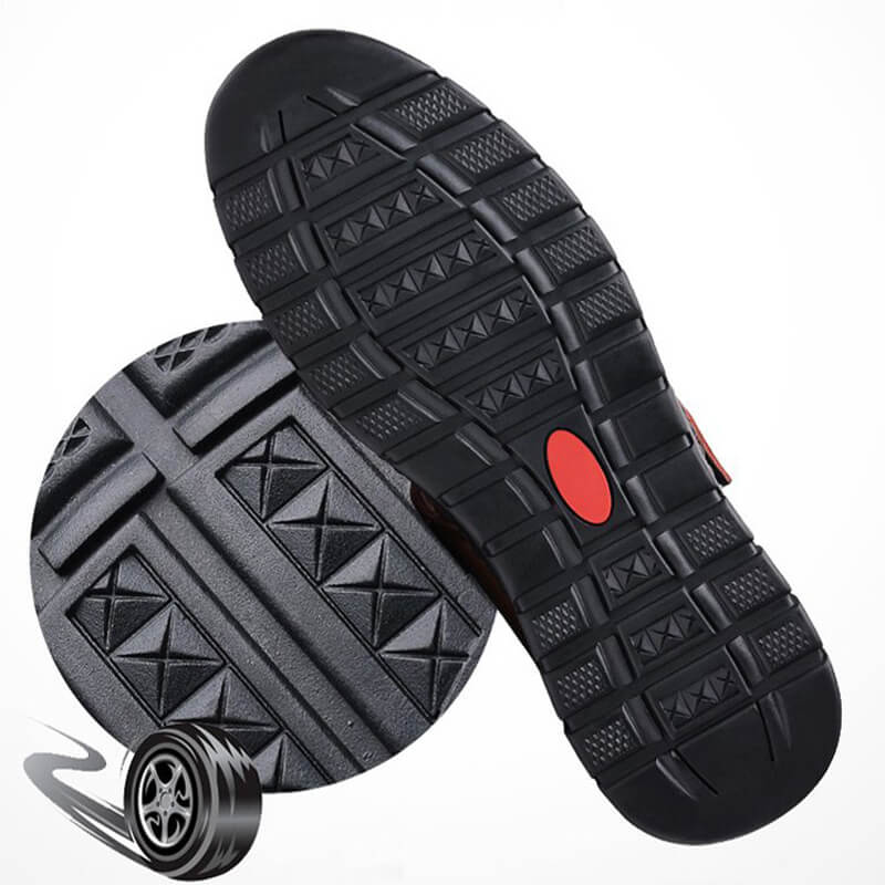 Chard | Einzigartige Ledersandalen für Männer mit verstellbaren Riemen