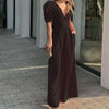 Dionela | Modischer Jumpsuit für Damen mit tiefem V-Ausschnitt