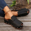 Gertrud | Lässige Peep-Toe-Plattform-Sandaletten für Damen