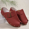 Gertrud | Lässige Peep-Toe-Plattform-Sandaletten für Damen