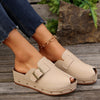 Gertrud | Lässige Peep-Toe-Plattform-Sandaletten für Damen