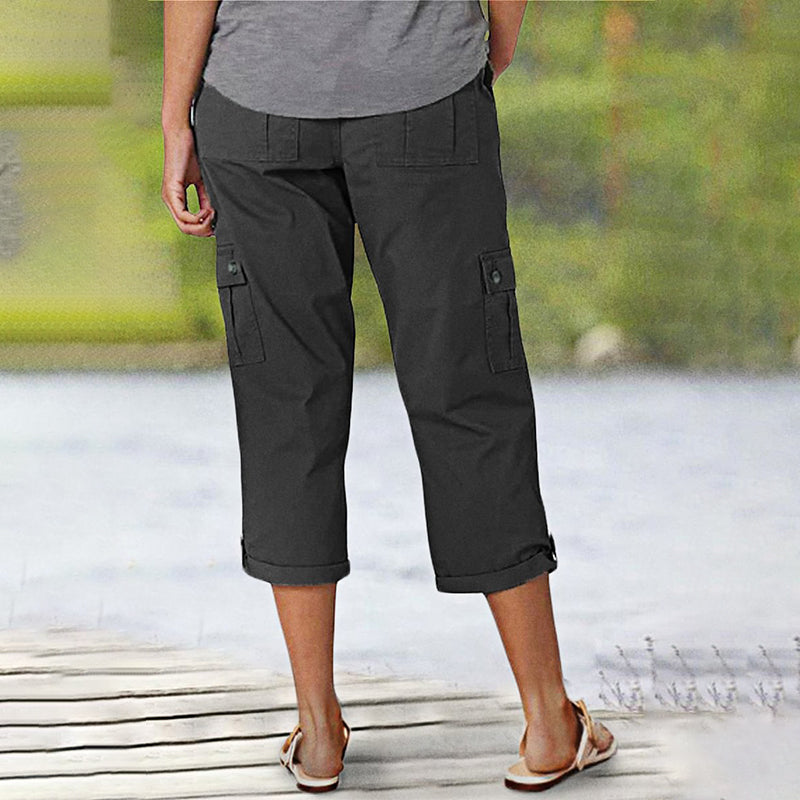 Trice | Lässige 3/4 Cargo-Hose mit Taschen