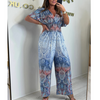 Tia | Weite Boho-Jumpsuit mit Print