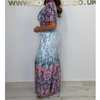 Tia | Weite Boho-Jumpsuit mit Print