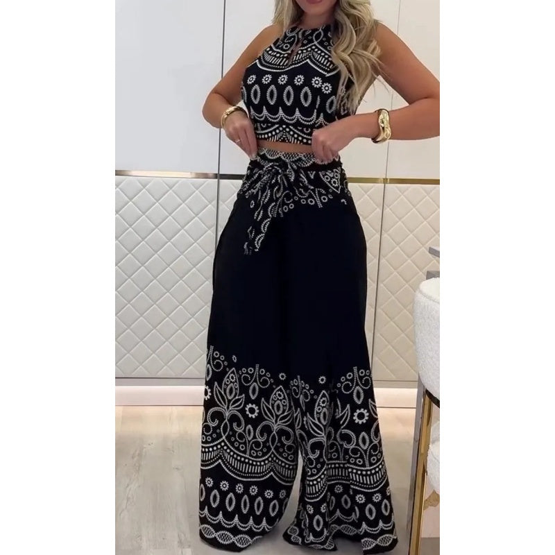 Blair | Stylisches Damenset mit Retromuster