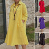 Portia | Luftiges Midikleid im Tunika-Stil mit Kragen