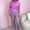 Nia | Zweiteiliges Set mit Print-Hose & Top
