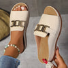 Karoline | Stylische und komfortable orthopädische Keilsandalen
