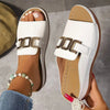 Karoline | Stylische und komfortable orthopädische Keilsandalen