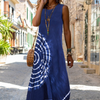 Darcy | modisches ärmelloses Kleid in Midi-Länge