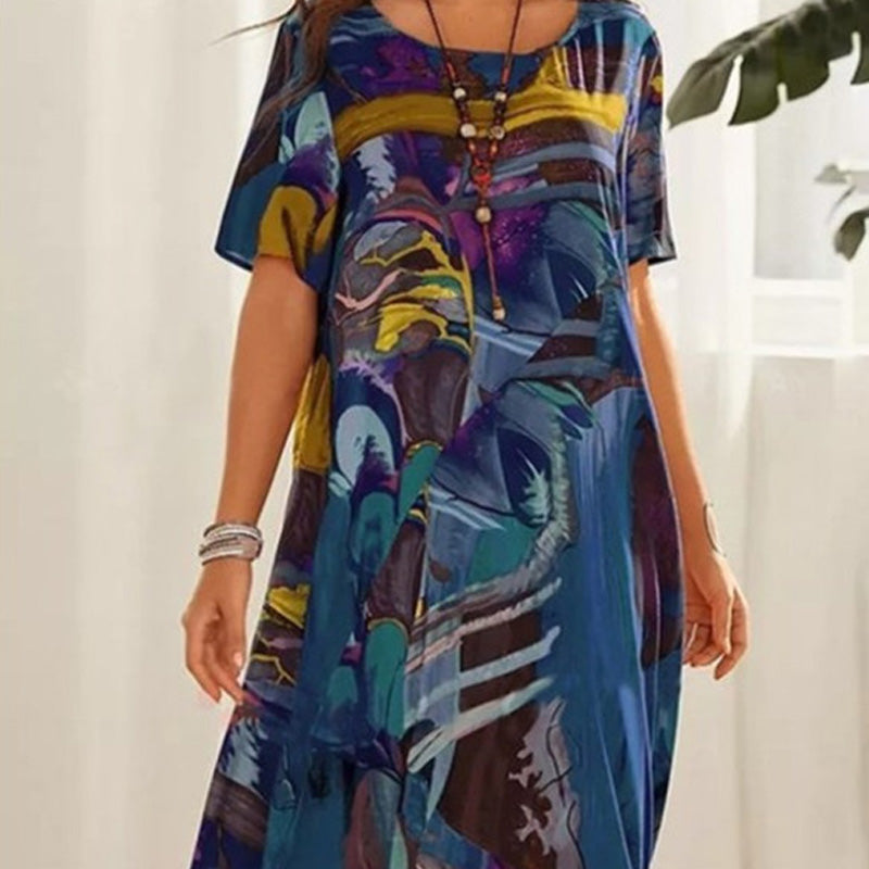 Chloe | tropisches Kleid in leuchtenden Farben für den Sommer