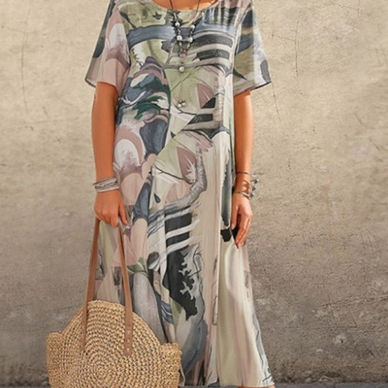 Chloe | tropisches Kleid in leuchtenden Farben für den Sommer