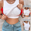 Nica | Geripptes Tanktop mit Bügel-BH