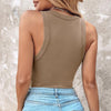 Nica | Geripptes Tanktop mit Bügel-BH