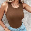 Nica | Geripptes Tanktop mit Bügel-BH