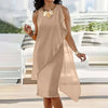 Naomi | trendiges Mesh-Kleid für Damen im asymmetrischen Stil