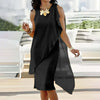 Naomi | trendiges Mesh-Kleid für Damen im asymmetrischen Stil
