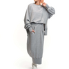 Melanie | stilvolles 2-teiliges Set mit Sweatshirt und Rock für Damen
