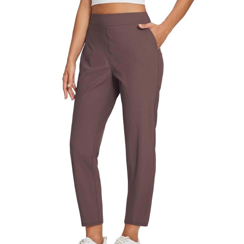 Sydney | zeitlose hoch taillierte Hose mit flexiblem Gummizug für den Alltag