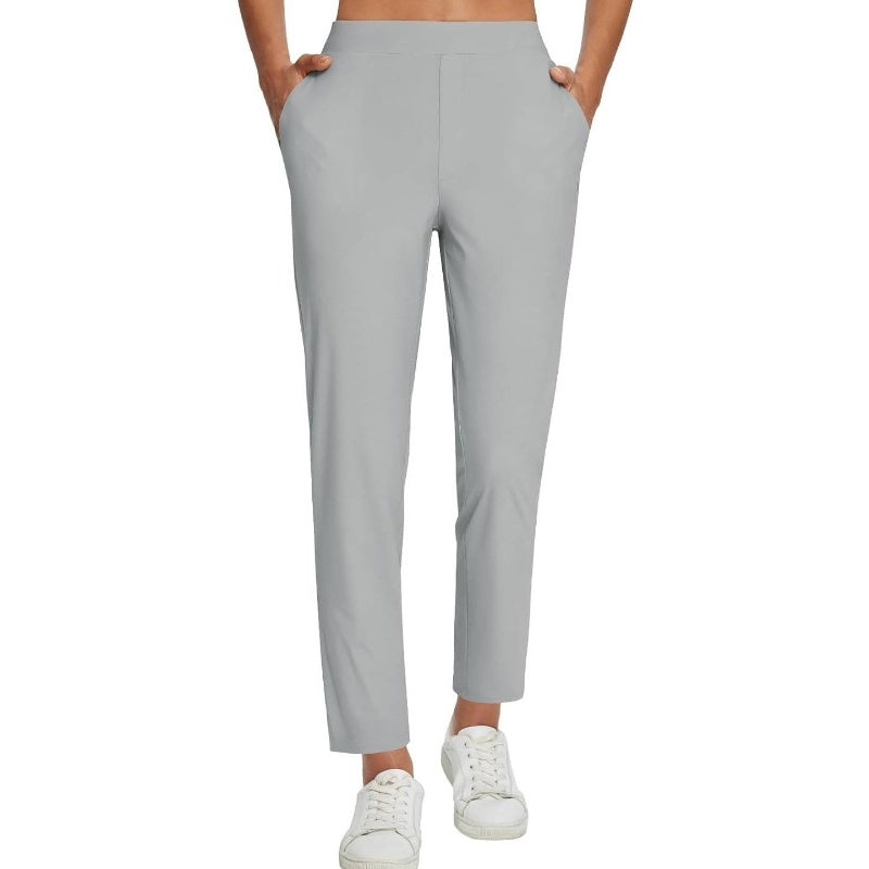 Sydney | zeitlose hoch taillierte Hose mit flexiblem Gummizug für den Alltag