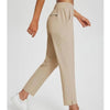 Sydney | zeitlose hoch taillierte Hose mit flexiblem Gummizug für den Alltag