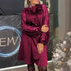 Robianna | Glitzerkleid mit Patchwork-Muster