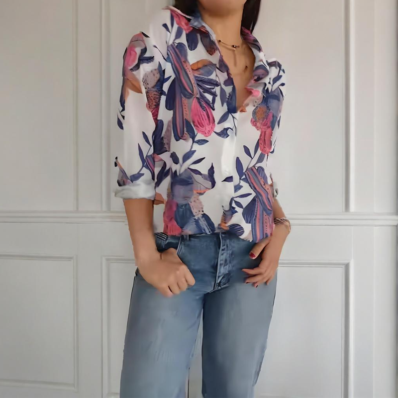 Laila | Modische Viskosebluse für Damen, chic & vielseitig