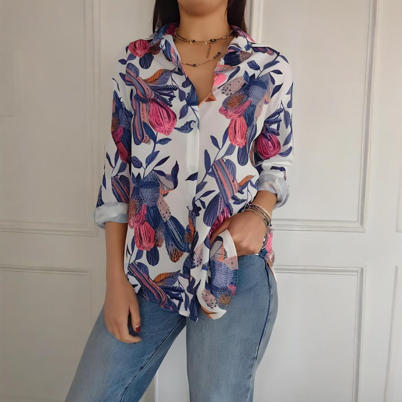 Laila | Modische Viskosebluse für Damen, chic & vielseitig