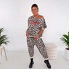 Reina | Damen-Zweiteiler, mit Leopardenmuster & modern