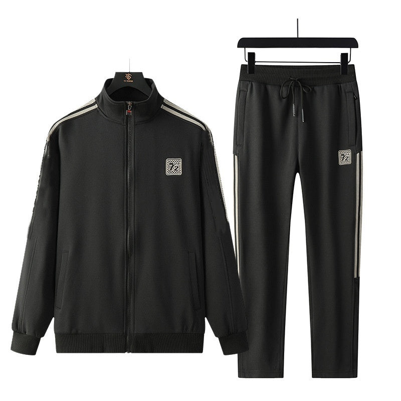 Ramon | Gestreiftes Herren-Trainingsset