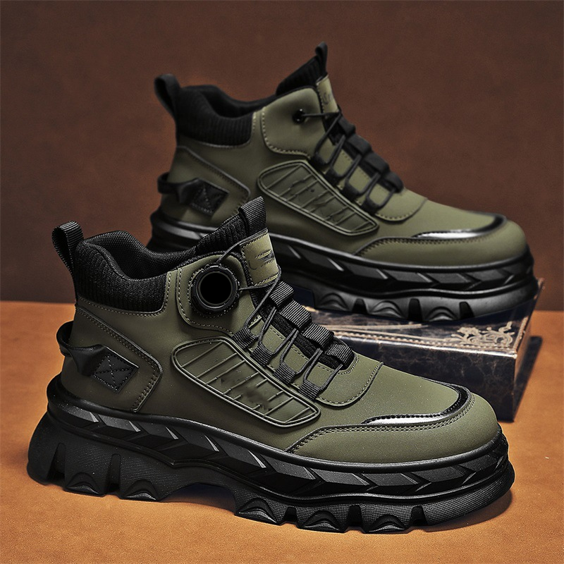 Elias | Retro-Herrenstiefel mit dicken Sohlen