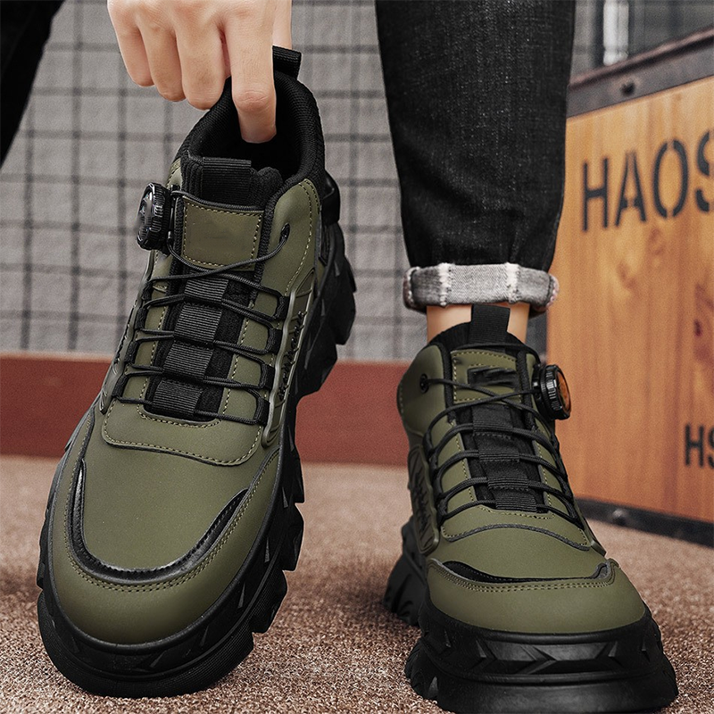 Elias | Retro-Herrenstiefel mit dicken Sohlen