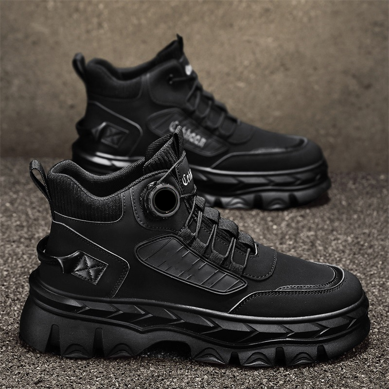 Elias | Retro-Herrenstiefel mit dicken Sohlen