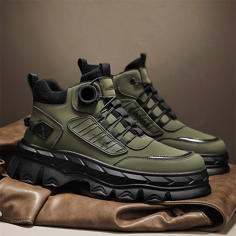 Elias | Retro-Herrenstiefel mit dicken Sohlen