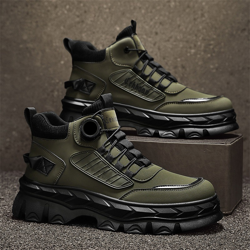 Elias | Retro-Herrenstiefel mit dicken Sohlen