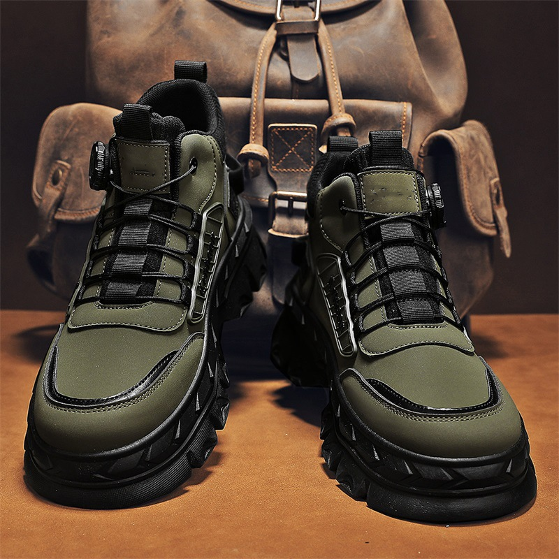 Elias | Retro-Herrenstiefel mit dicken Sohlen